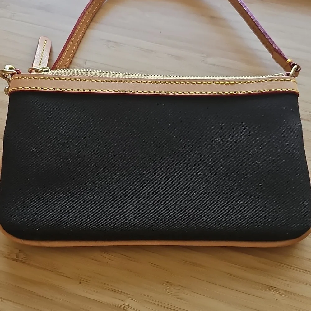 Dooney & Bourke Cabriolet Wristlet, Dark Brown - Picture 3 of 4